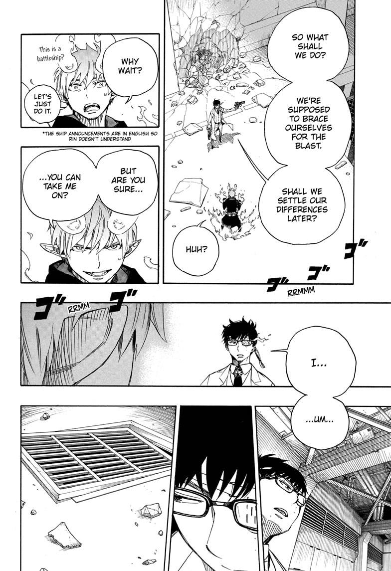 Ao no Exorcist Chapter 122 page 4 - Chapter 122