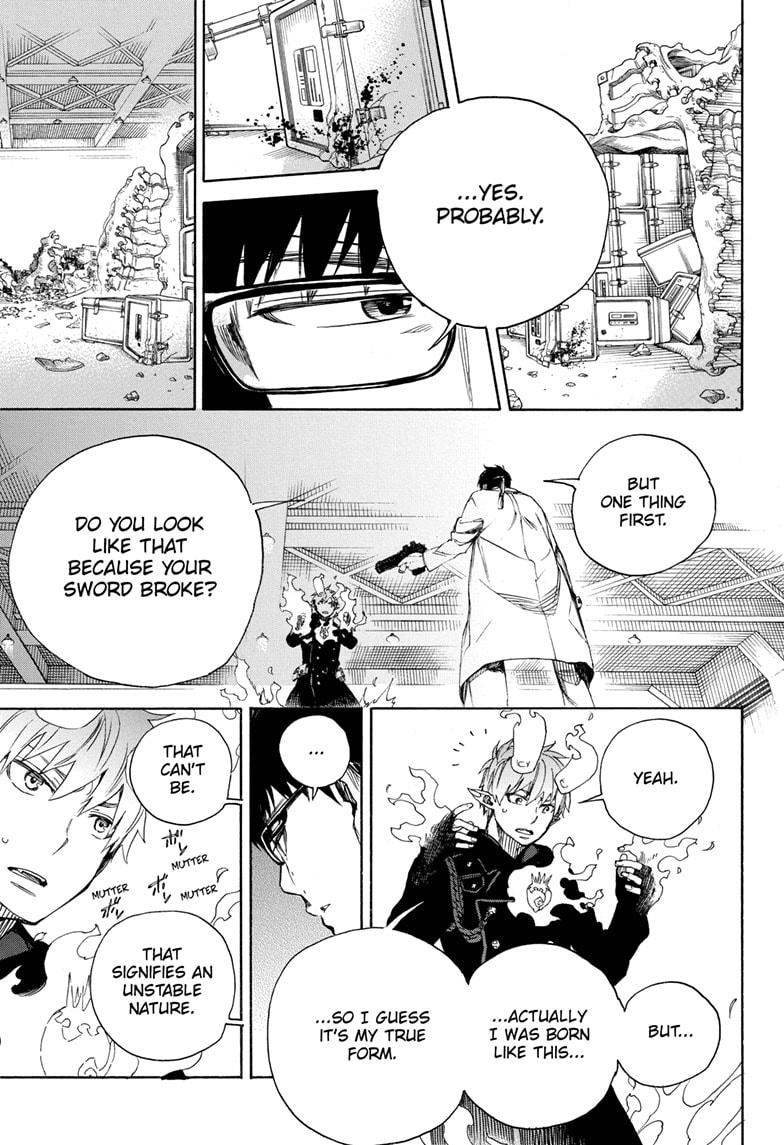 Ao no Exorcist Chapter 122 page 5 - Chapter 122