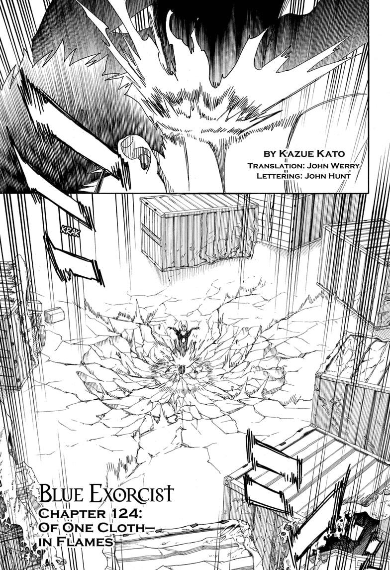 Ao no Exorcist Chapter 124 page 1 - Chapter 124