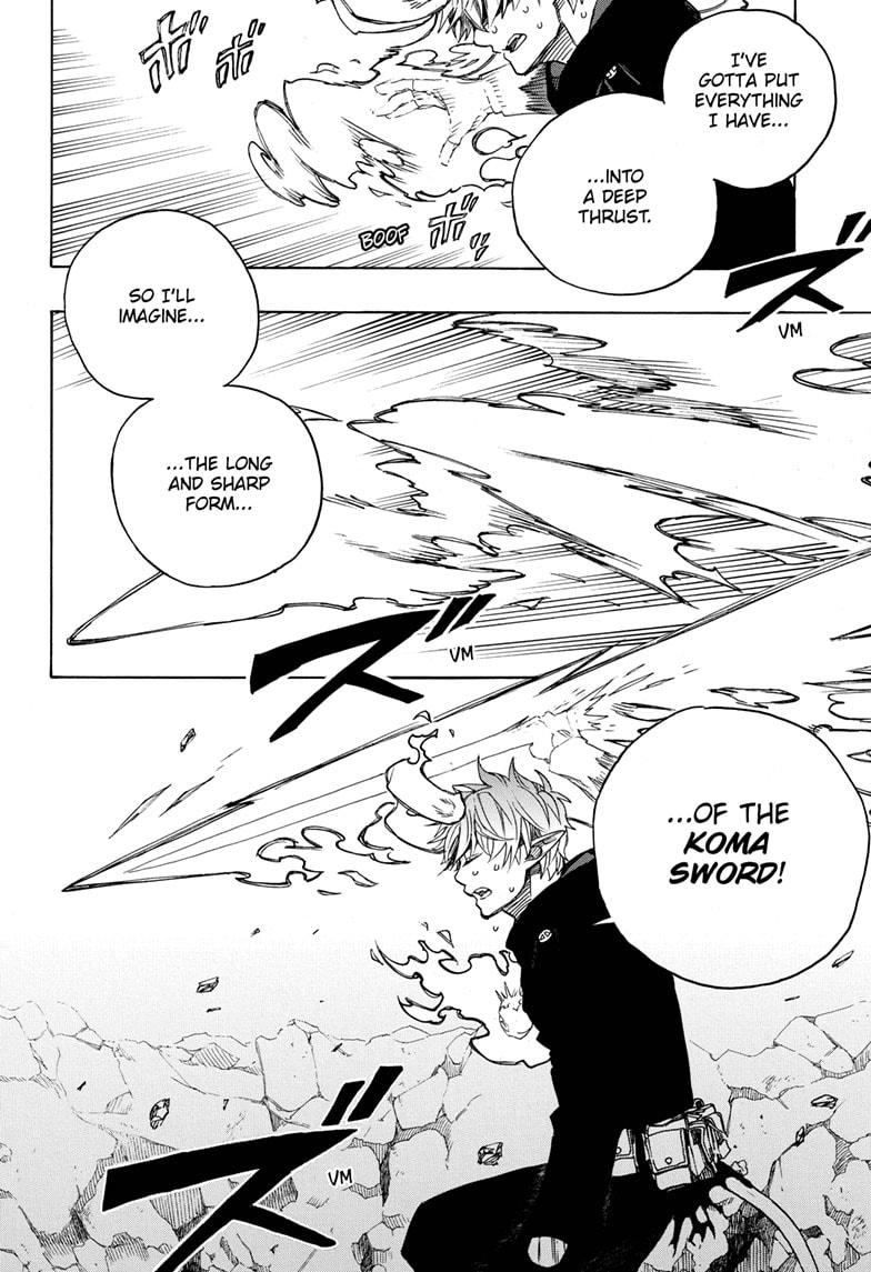 Ao no Exorcist Chapter 124 page 18 - Chapter 124