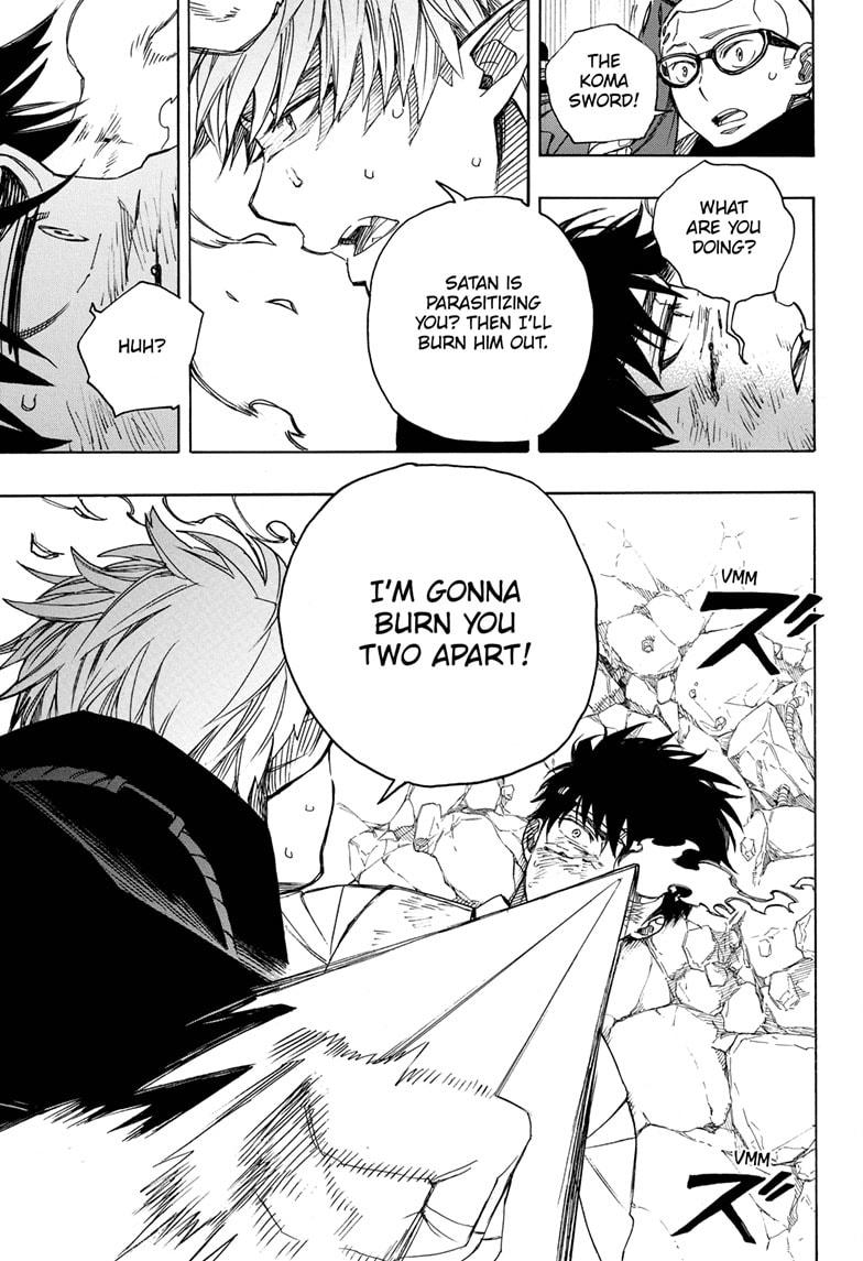 Ao no Exorcist Chapter 124 page 19 - Chapter 124