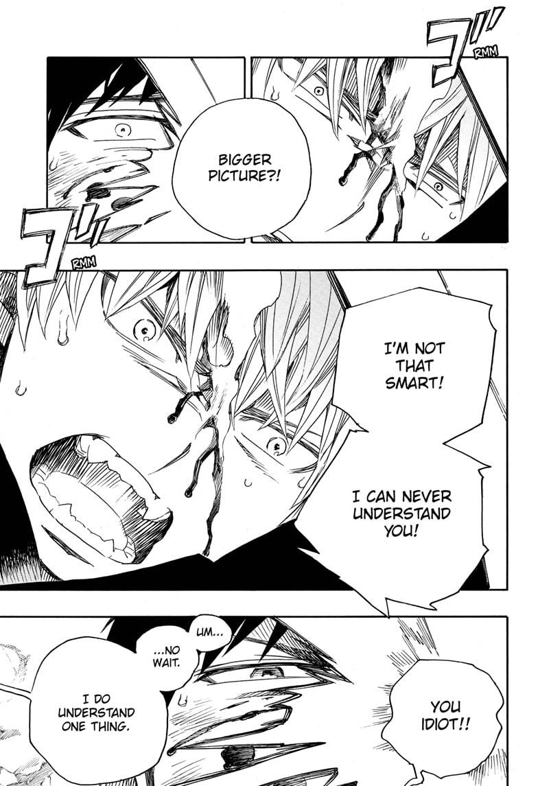 Ao no Exorcist Chapter 124 page 27 - Chapter 124
