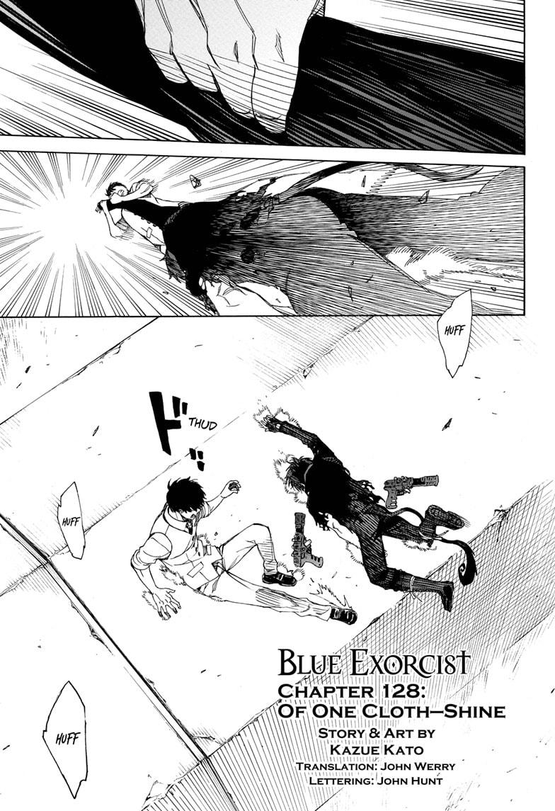 Ao no Exorcist Chapter 128 page 1 - Chapter 128