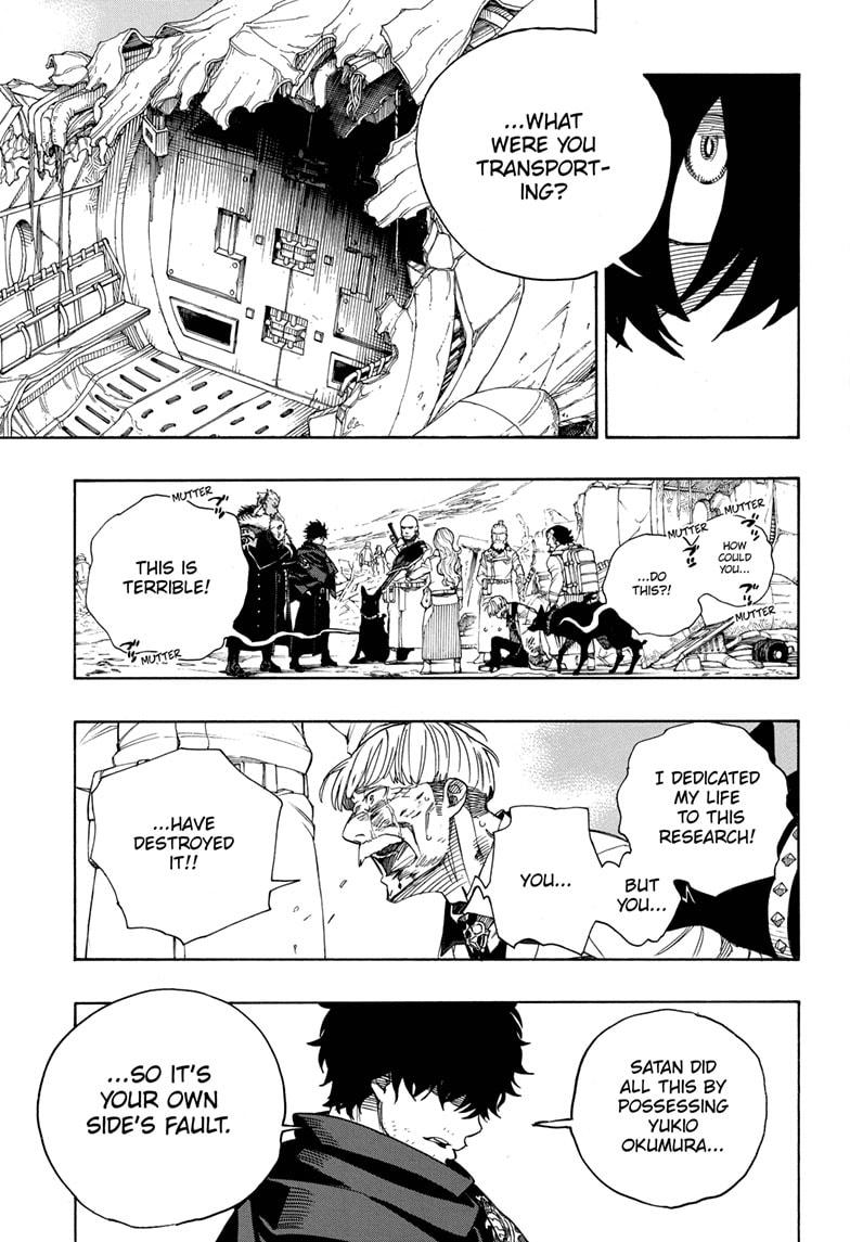 Ao no Exorcist Chapter 128 page 11 - Chapter 128