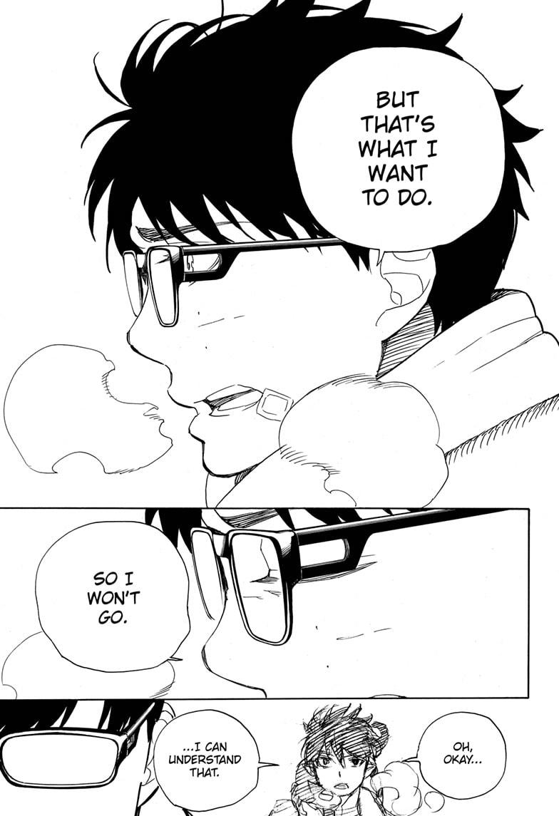 Ao no Exorcist Chapter 128 page 19 - Chapter 128