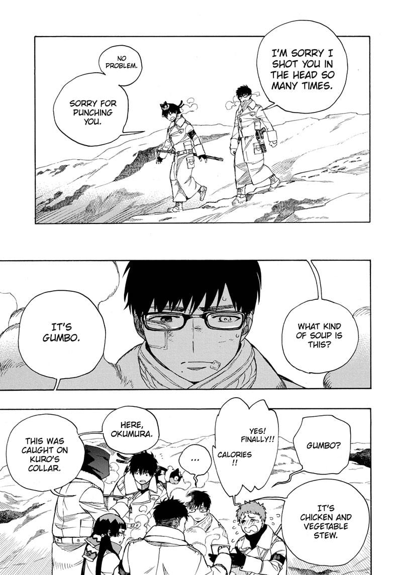Ao no Exorcist Chapter 128 page 23 - Chapter 128