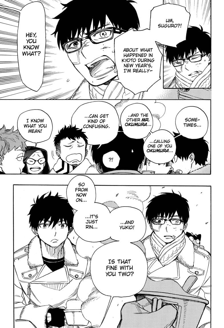 Ao no Exorcist Chapter 128 page 25 - Chapter 128