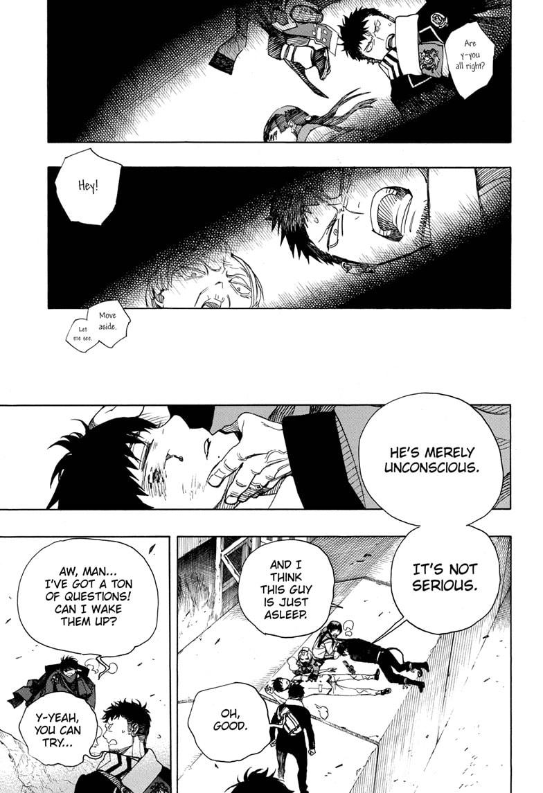 Ao no Exorcist Chapter 128 page 5 - Chapter 128