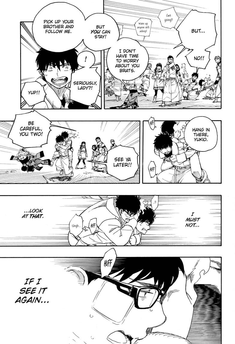 Ao no Exorcist Chapter 129 page 5 - Chapter 129