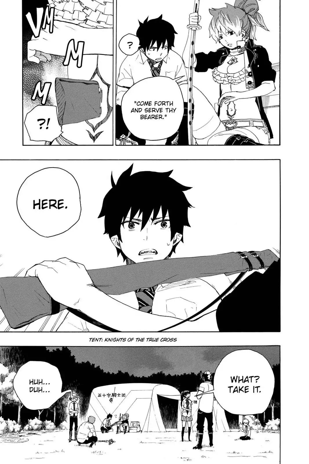 Ao no Exorcist Chapter 13 page 11 - Chapter 13: Something Kind