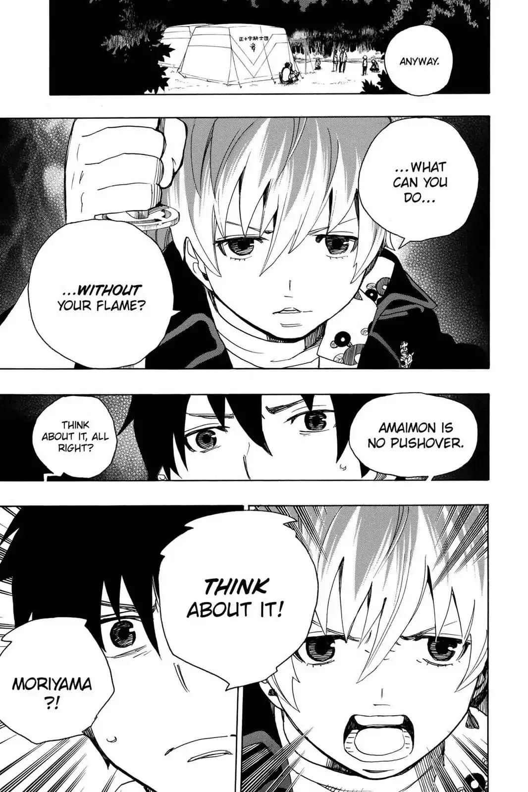 Ao no Exorcist Chapter 13 page 13 - Chapter 13: Something Kind