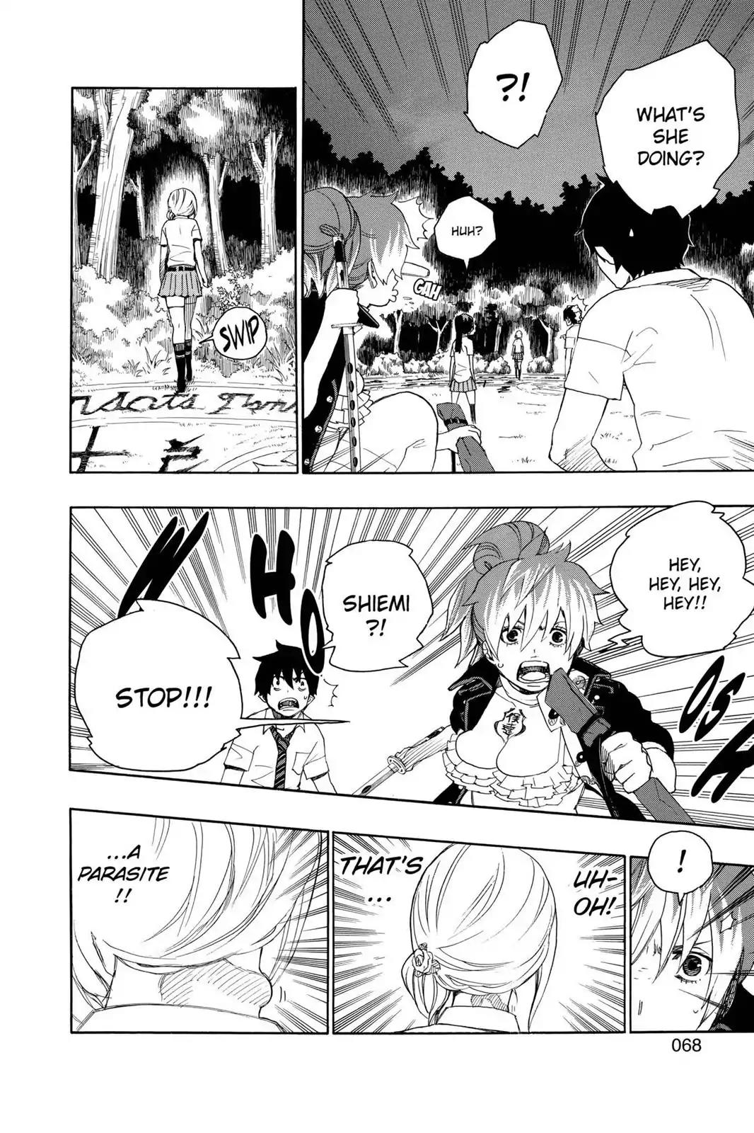 Ao no Exorcist Chapter 13 page 14 - Chapter 13: Something Kind