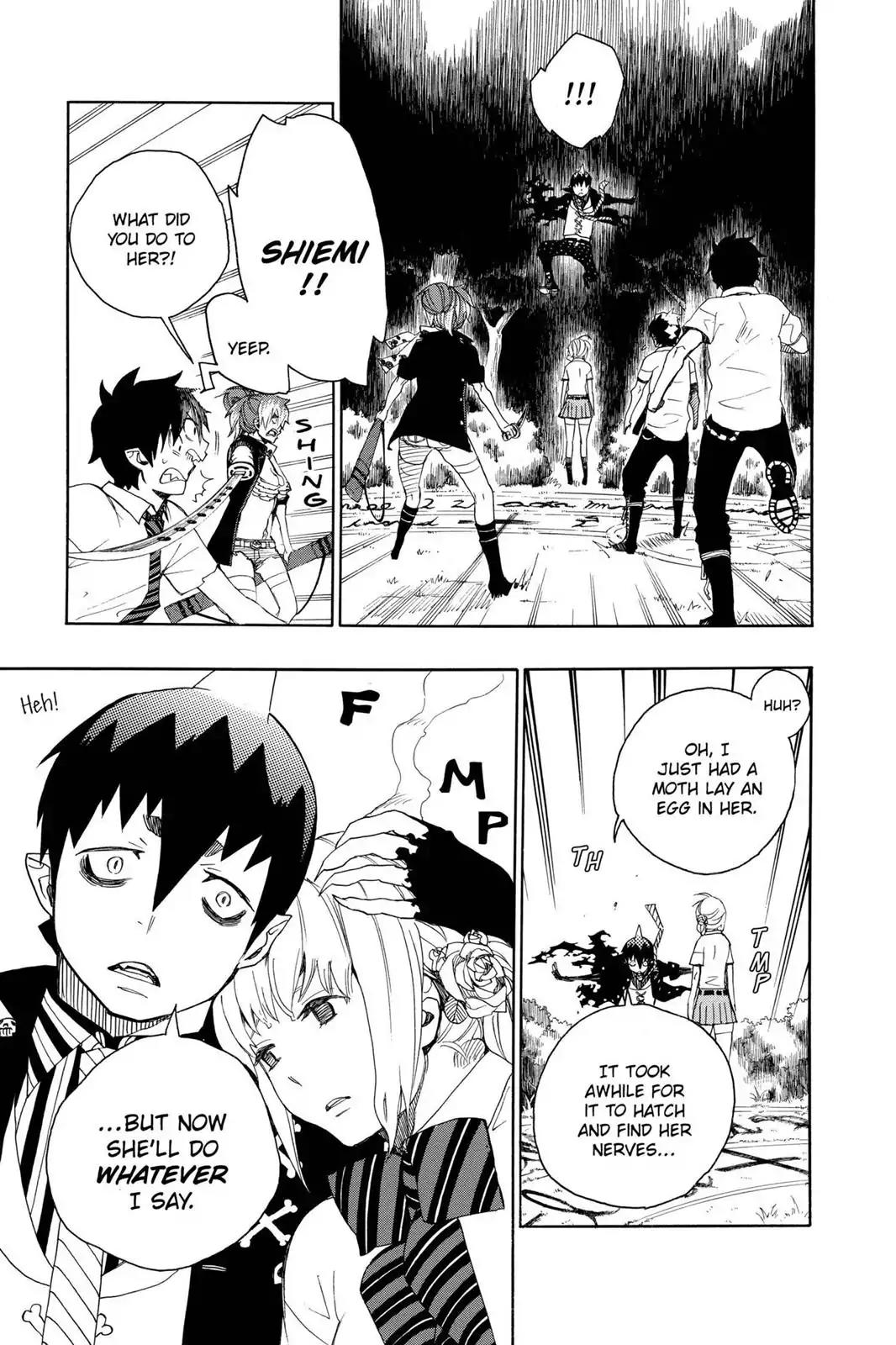 Ao no Exorcist Chapter 13 page 15 - Chapter 13: Something Kind