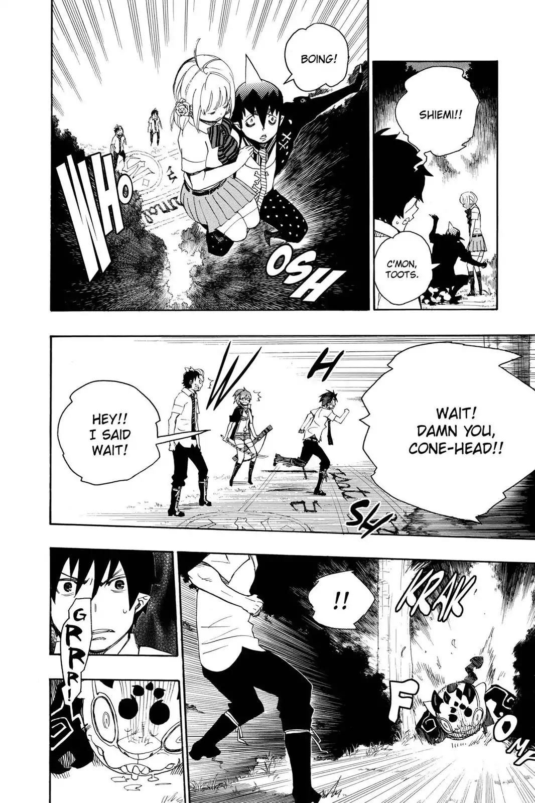 Ao no Exorcist Chapter 13 page 16 - Chapter 13: Something Kind