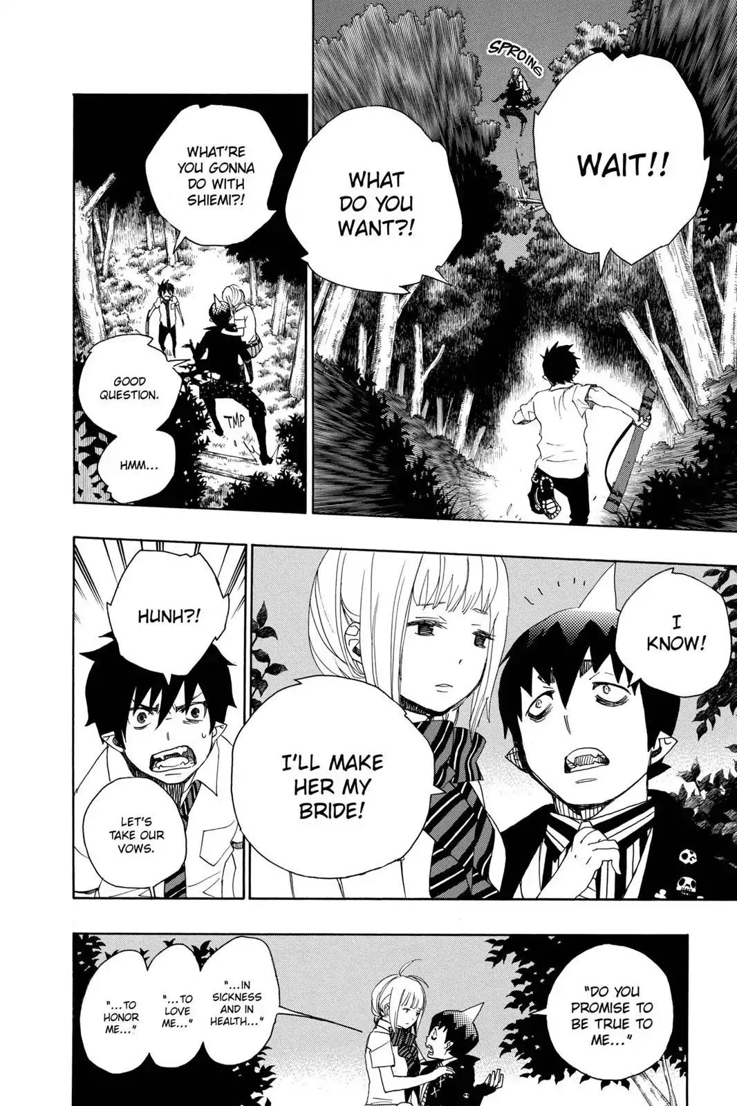 Ao no Exorcist Chapter 13 page 18 - Chapter 13: Something Kind