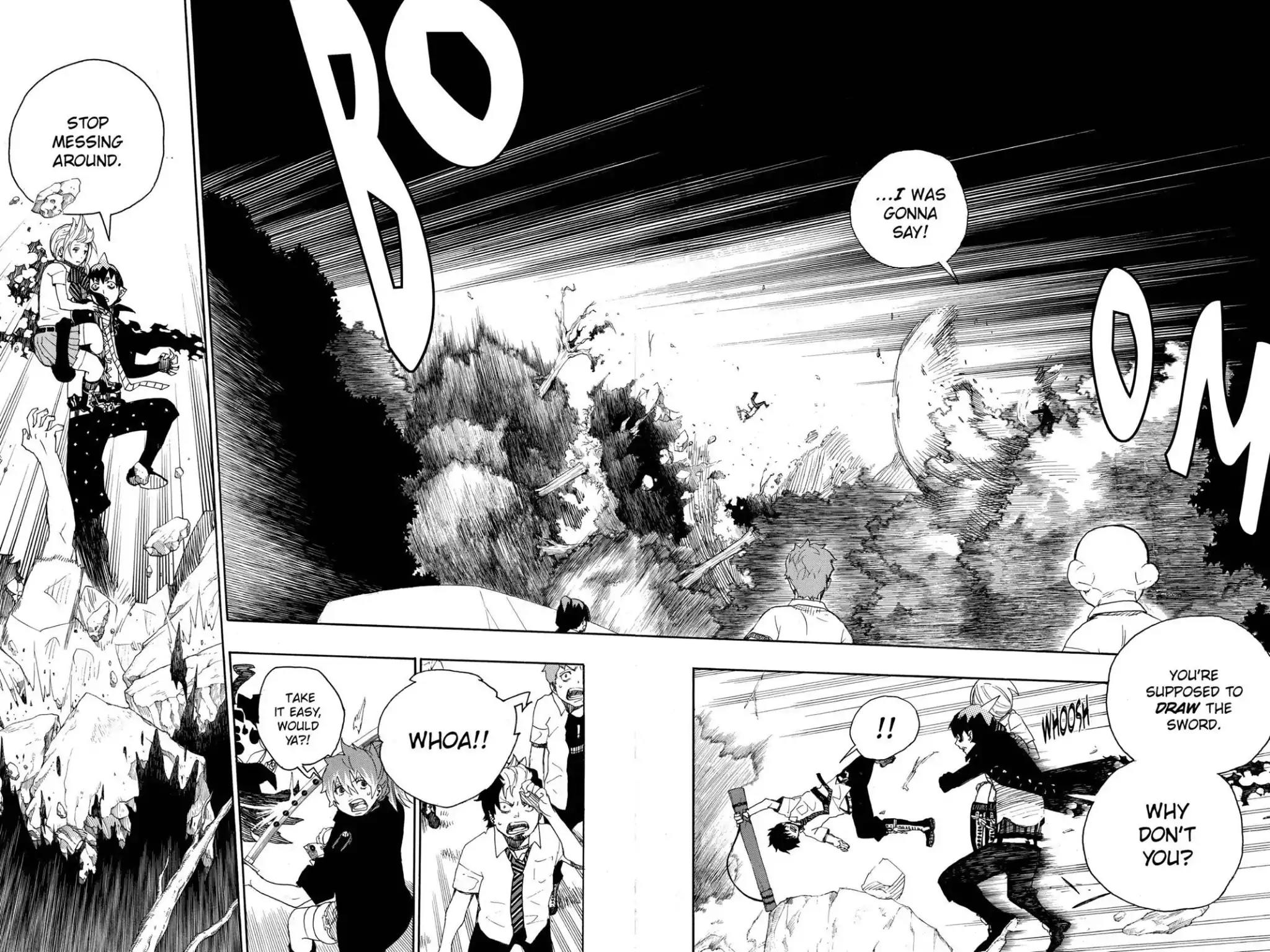 Ao no Exorcist Chapter 13 page 20 - Chapter 13: Something Kind