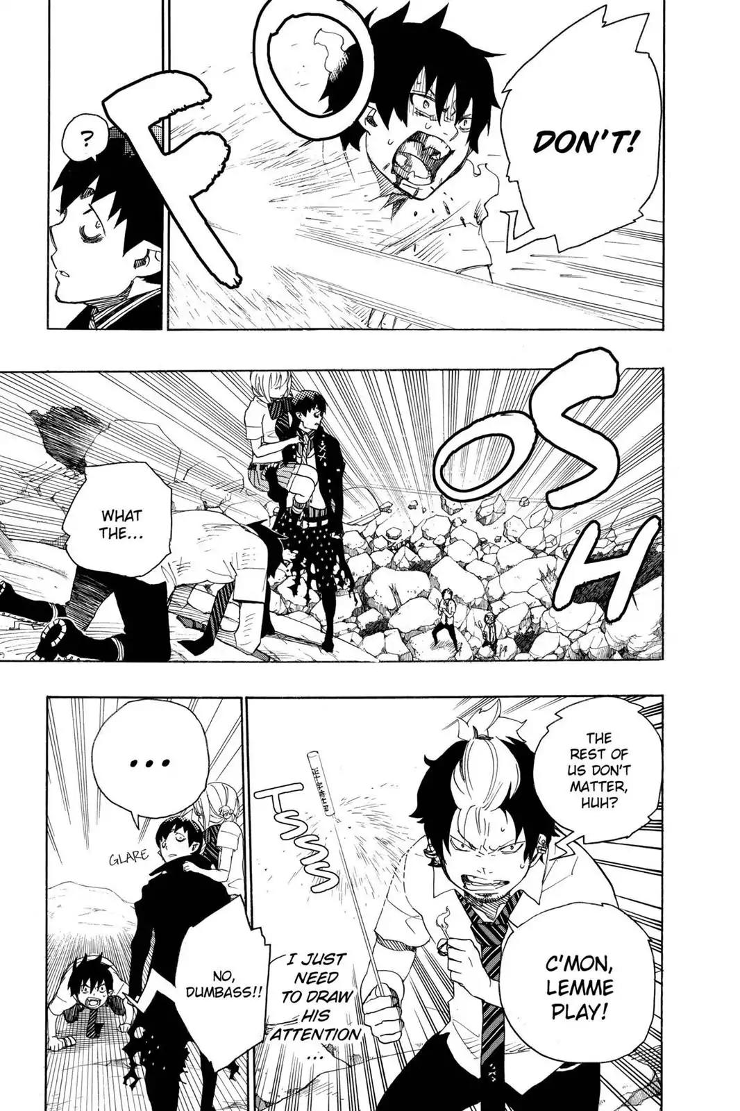 Ao no Exorcist Chapter 13 page 24 - Chapter 13: Something Kind