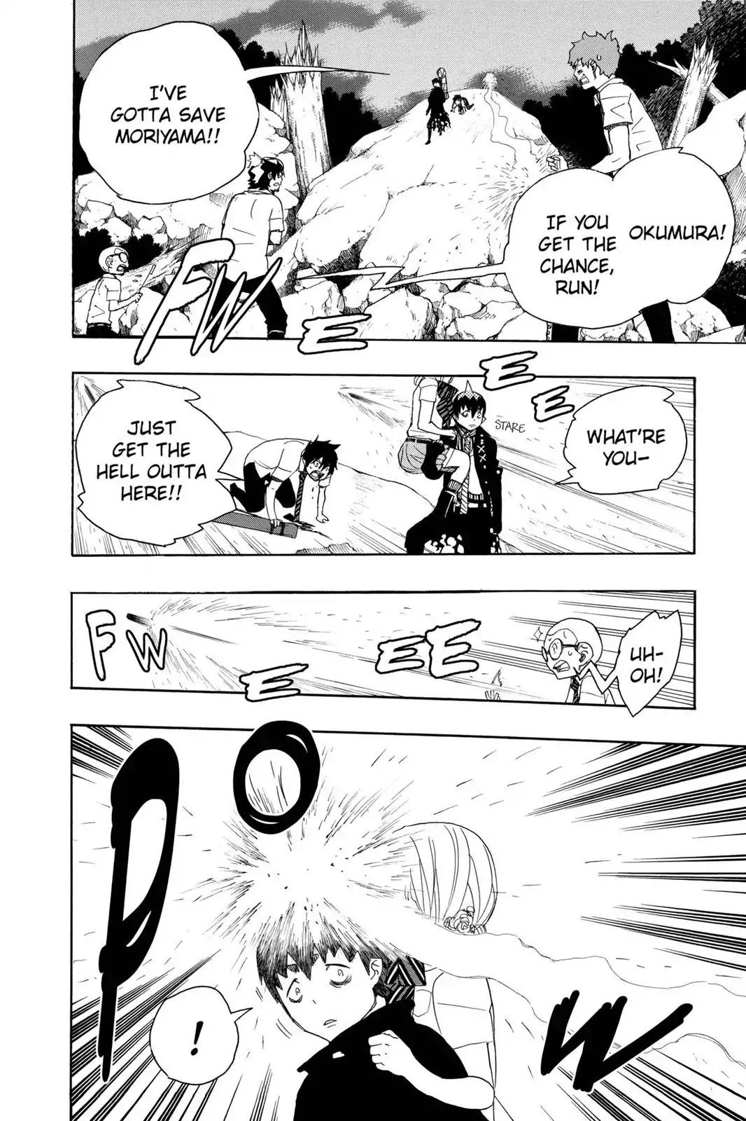Ao no Exorcist Chapter 13 page 25 - Chapter 13: Something Kind