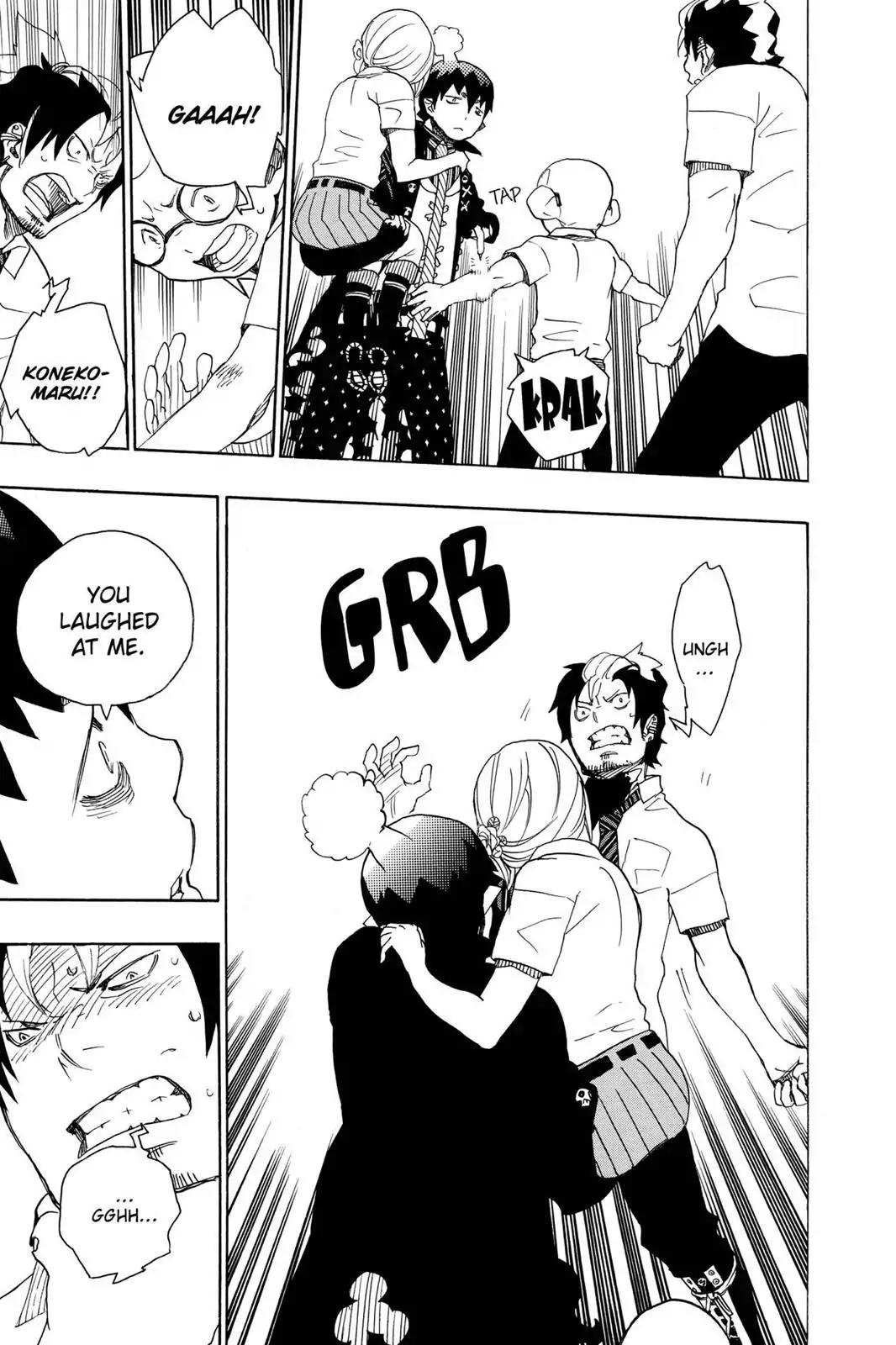 Ao no Exorcist Chapter 13 page 28 - Chapter 13: Something Kind