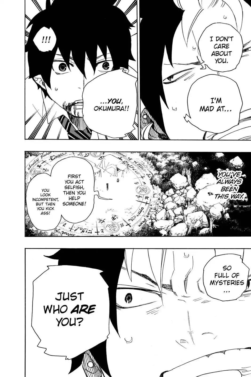 Ao no Exorcist Chapter 13 page 29 - Chapter 13: Something Kind