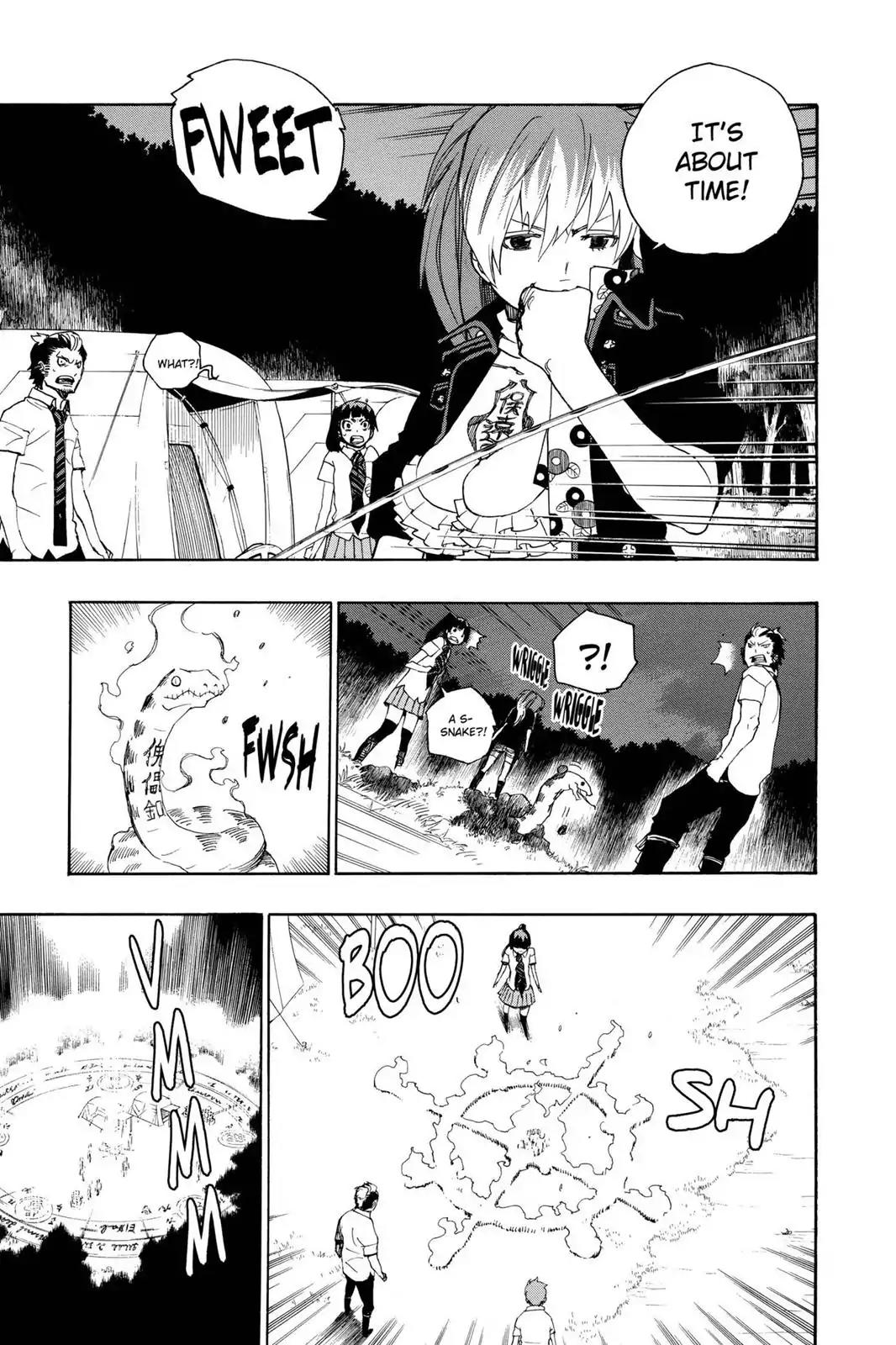 Ao no Exorcist Chapter 13 page 3 - Chapter 13: Something Kind