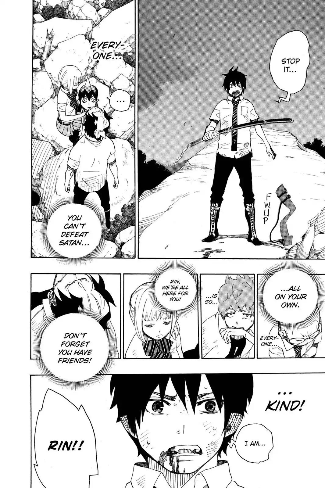 Ao no Exorcist Chapter 13 page 31 - Chapter 13: Something Kind