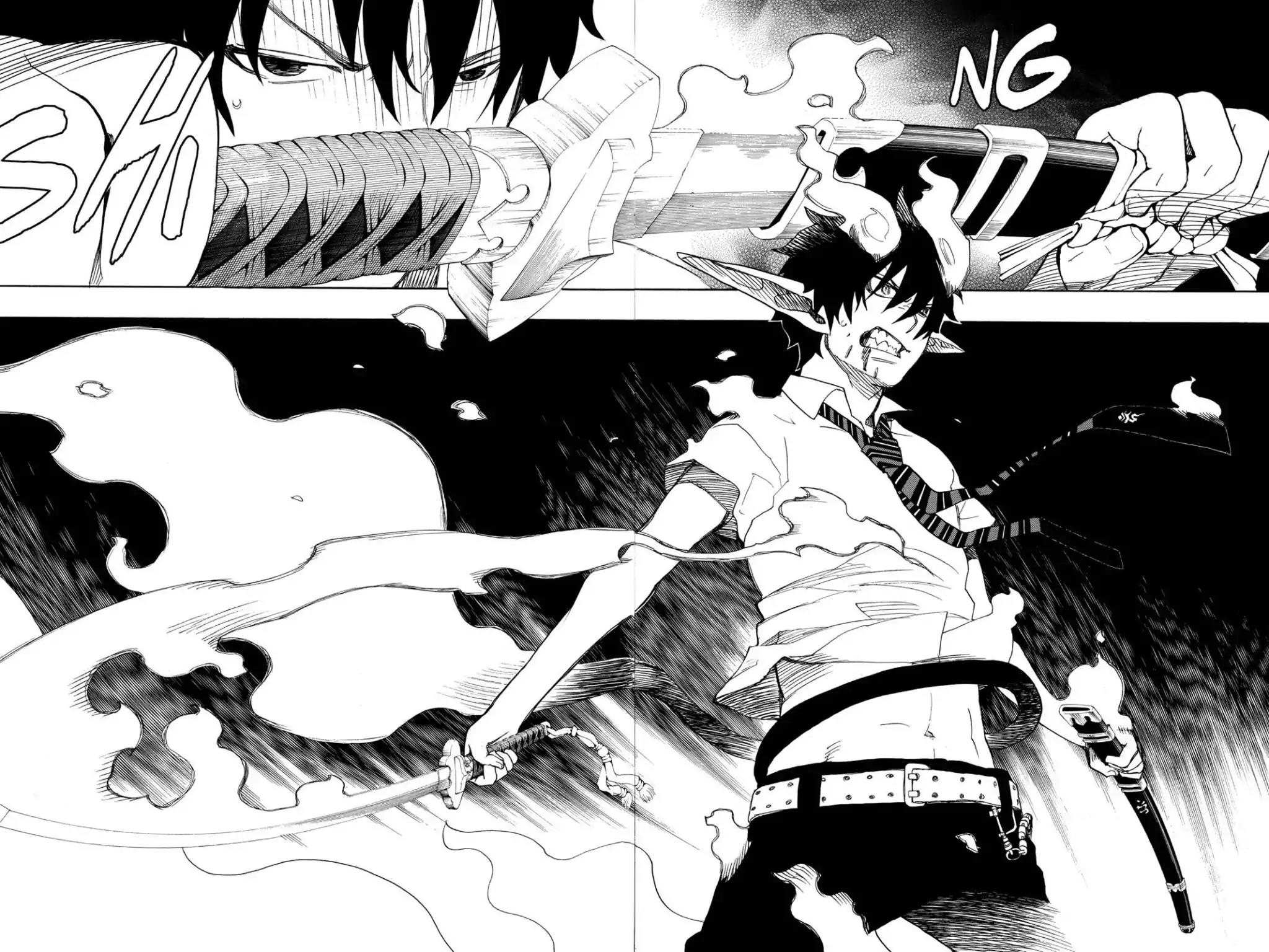 Ao no Exorcist Chapter 13 page 33 - Chapter 13: Something Kind