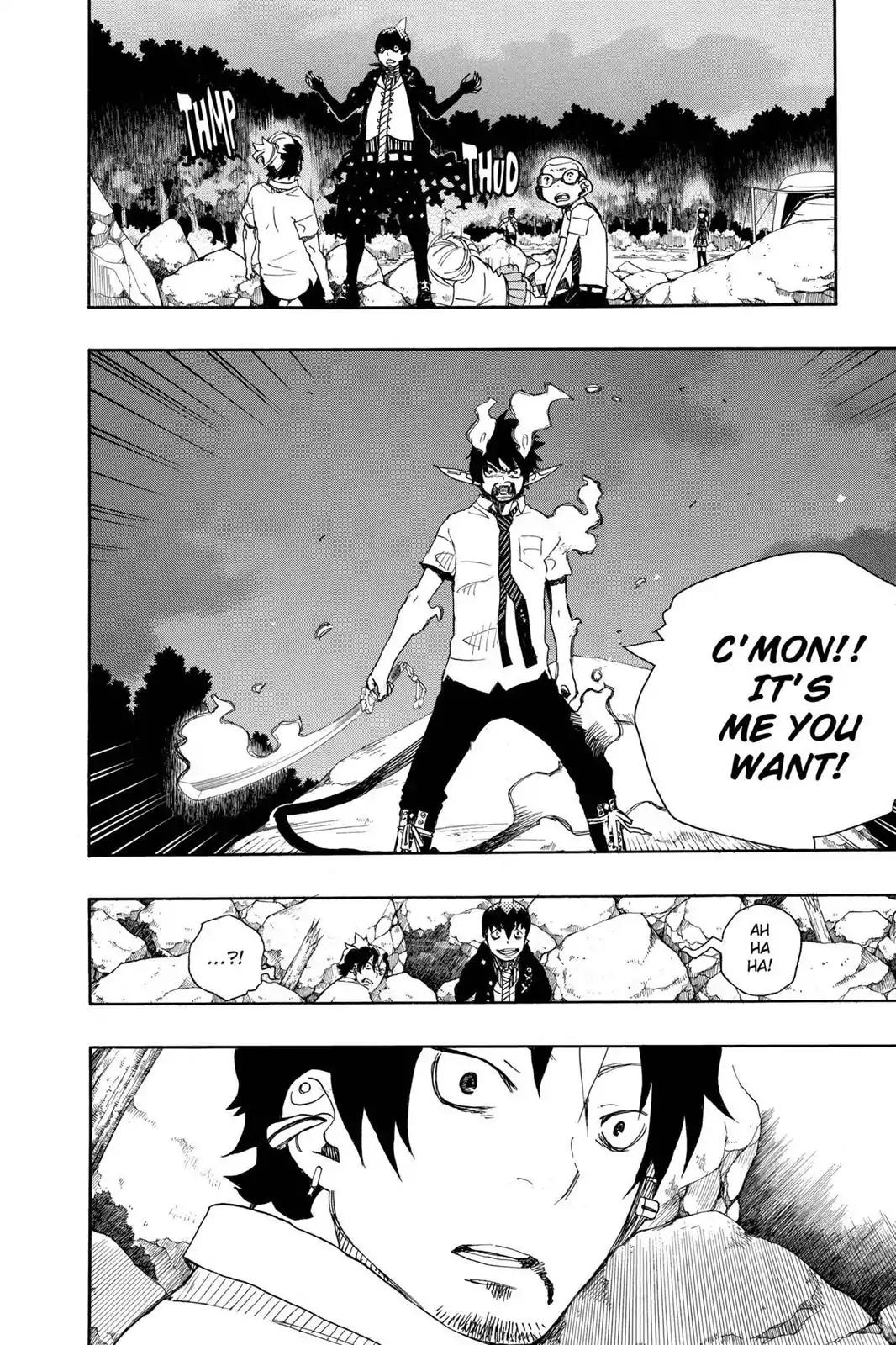 Ao no Exorcist Chapter 13 page 34 - Chapter 13: Something Kind