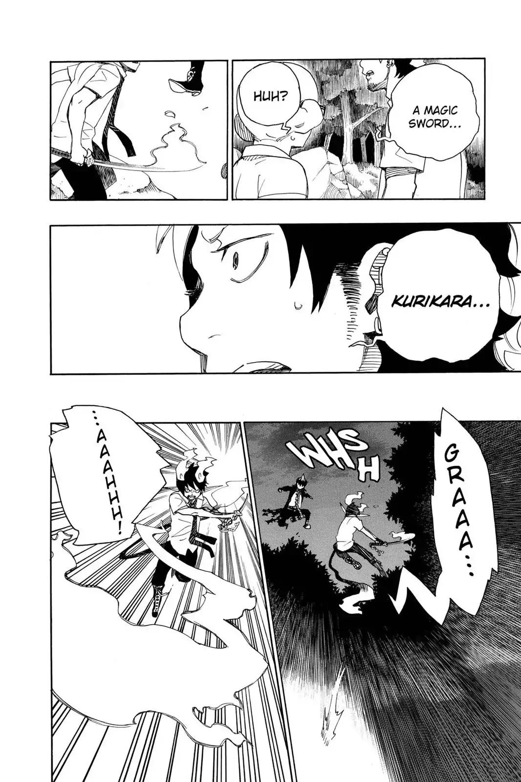 Ao no Exorcist Chapter 13 page 36 - Chapter 13: Something Kind