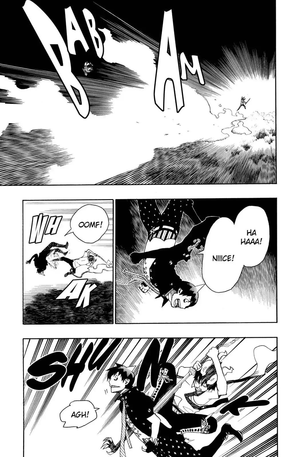 Ao no Exorcist Chapter 13 page 37 - Chapter 13: Something Kind
