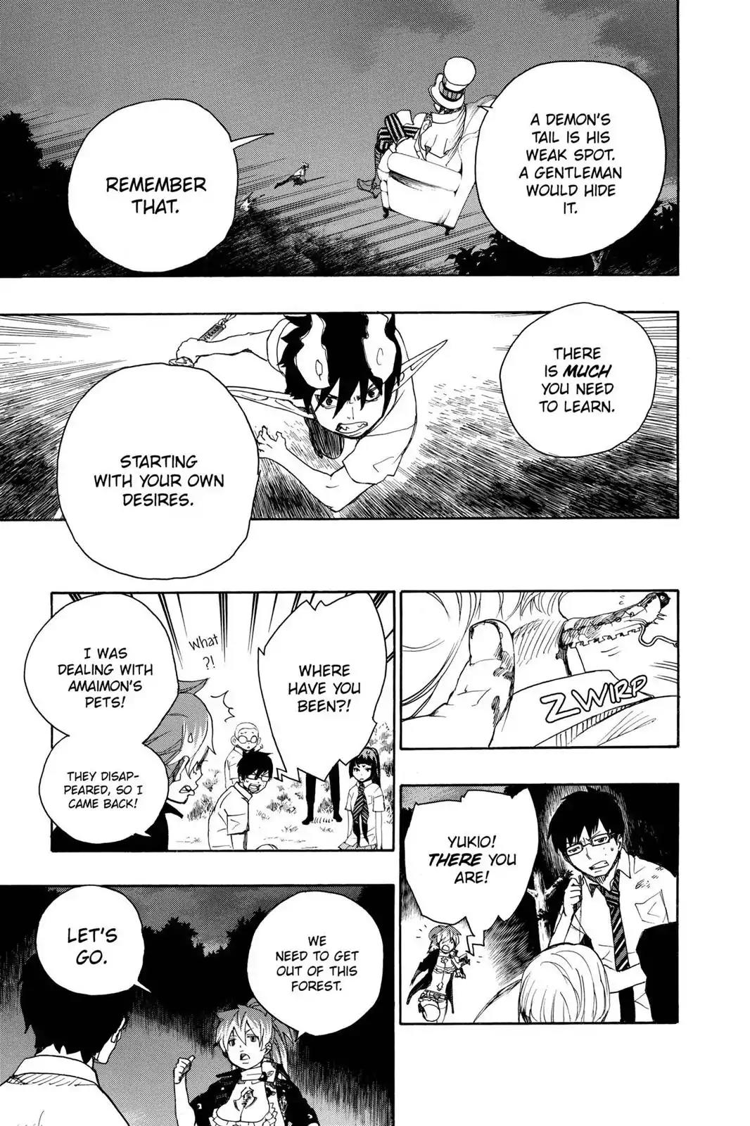 Ao no Exorcist Chapter 13 page 39 - Chapter 13: Something Kind