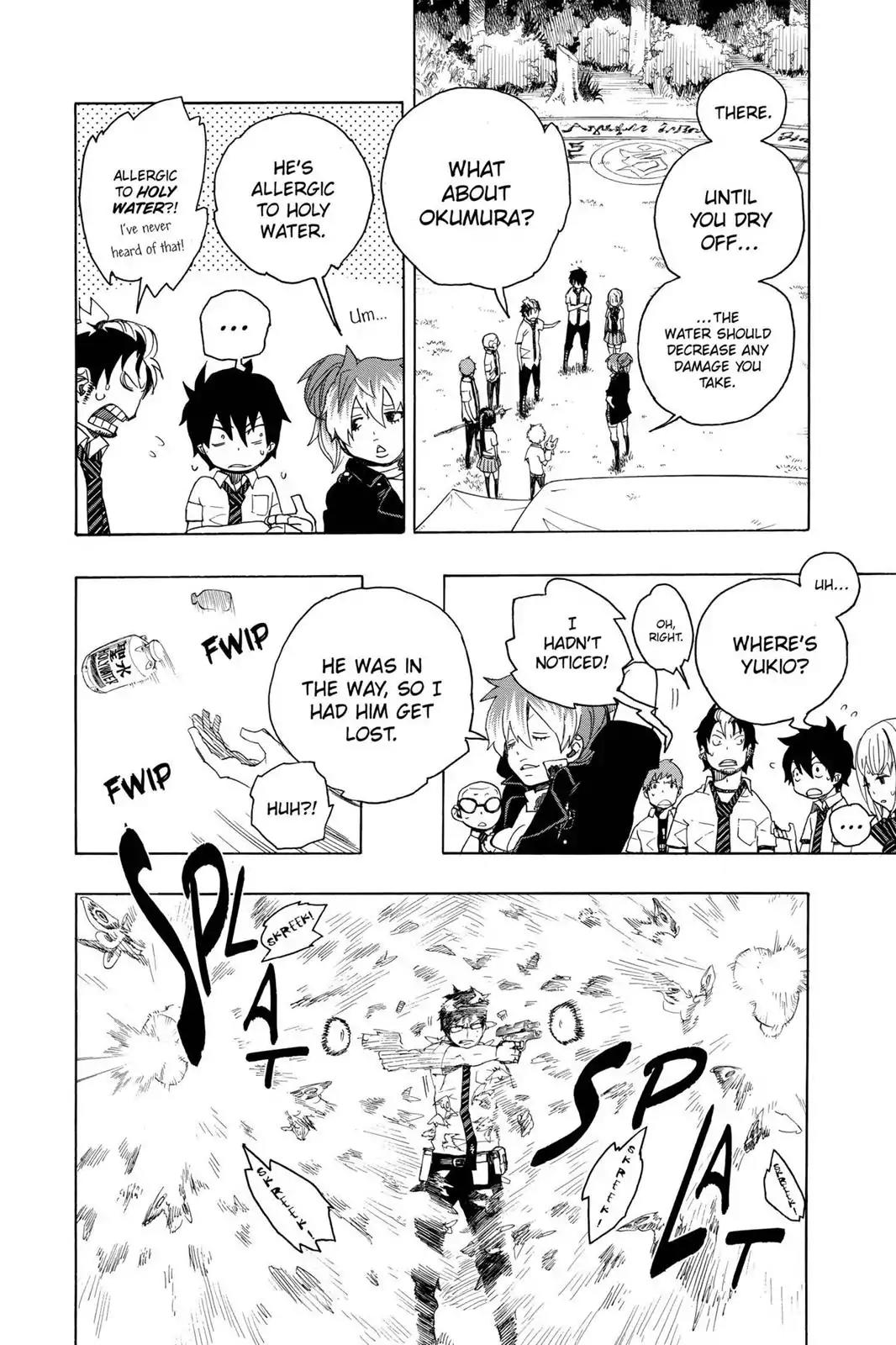 Ao no Exorcist Chapter 13 page 8 - Chapter 13: Something Kind