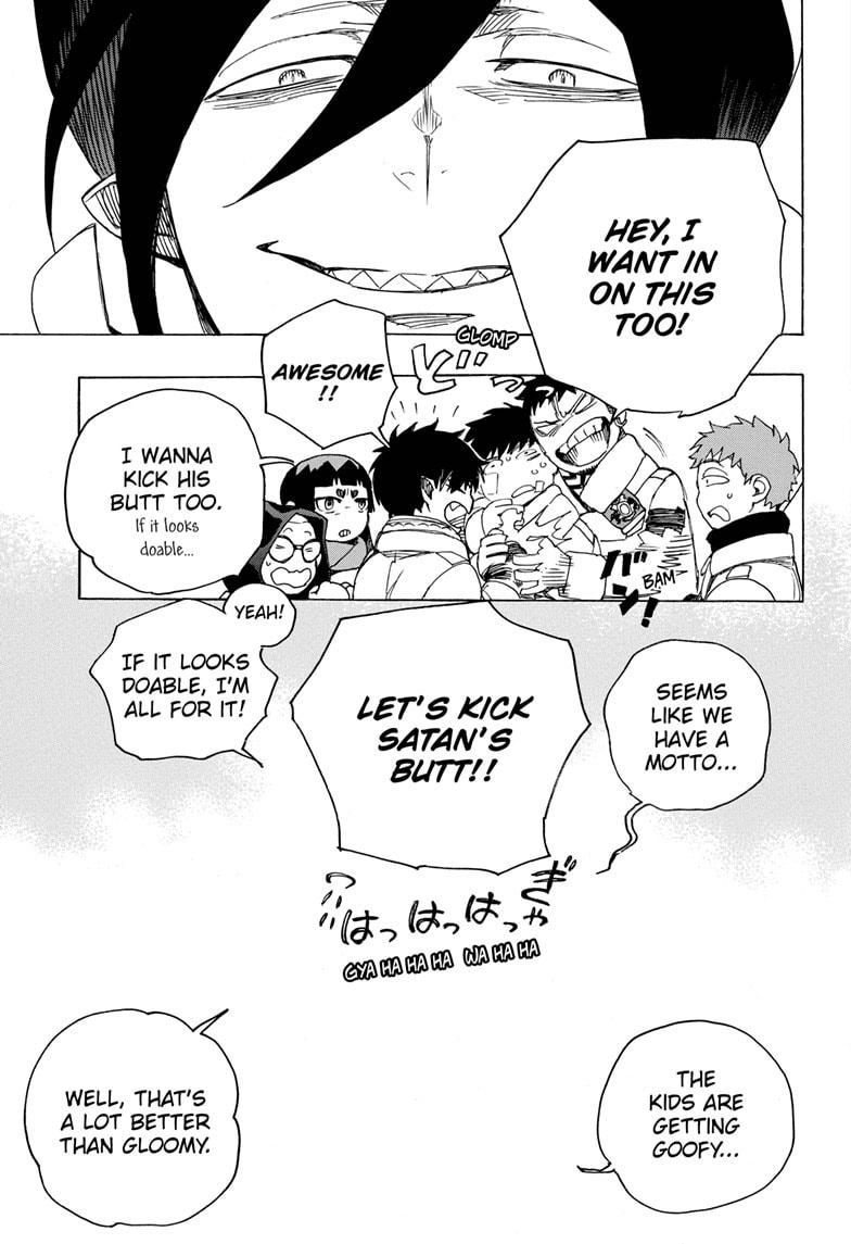 Ao no Exorcist Chapter 130 page 32 - Chapter 130