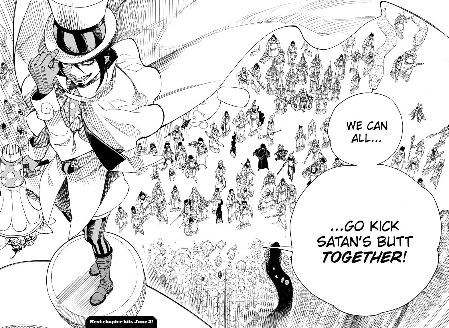 Ao no Exorcist Chapter 130 page 33 - Chapter 130
