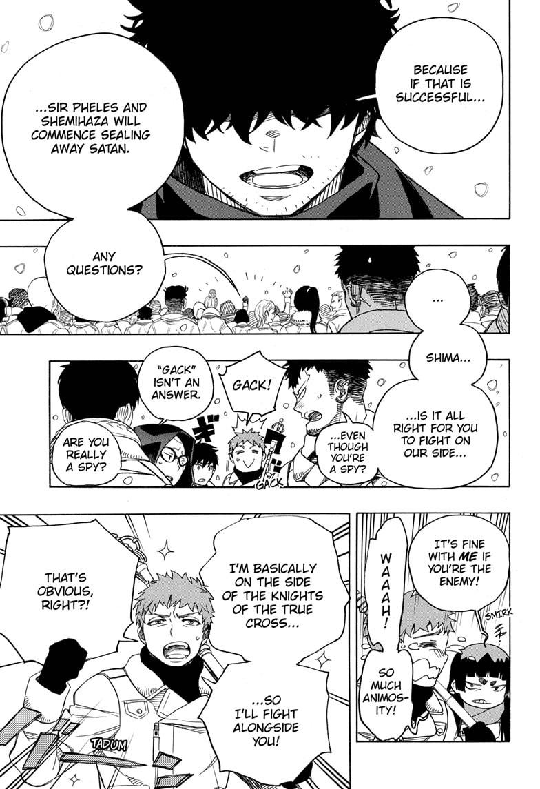 Ao no Exorcist Chapter 131 page 20 - Chapter 131