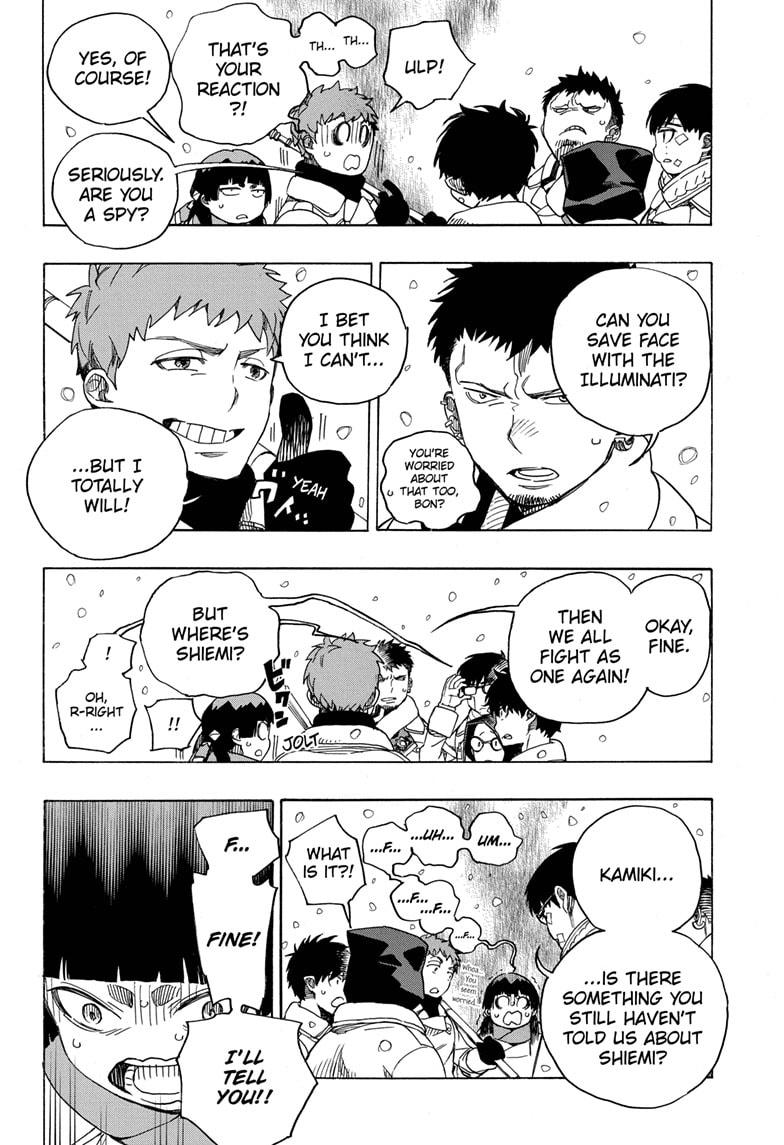 Ao no Exorcist Chapter 131 page 21 - Chapter 131