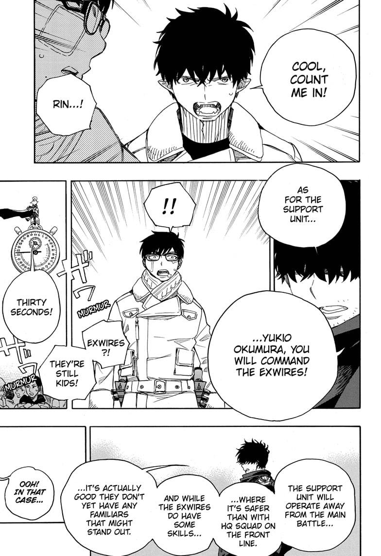 Ao no Exorcist Chapter 131 page 28 - Chapter 131