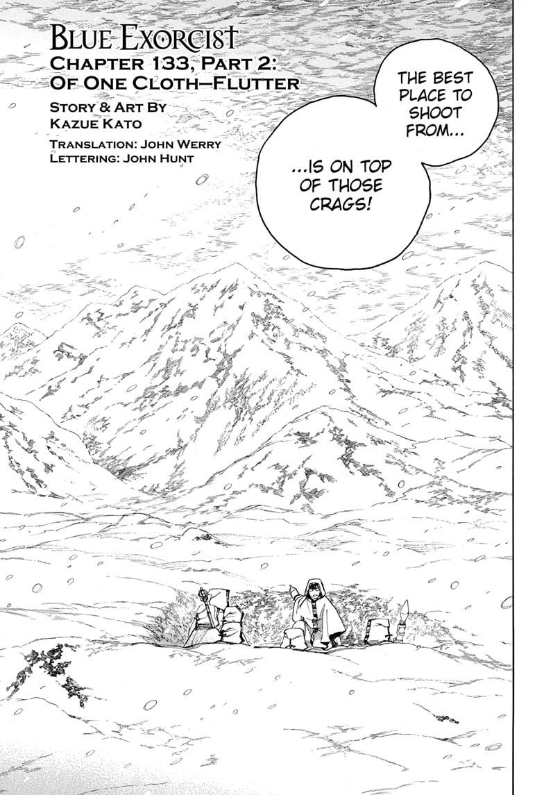 Ao no Exorcist Chapter 133.2 page 1 - Chapter 133.2