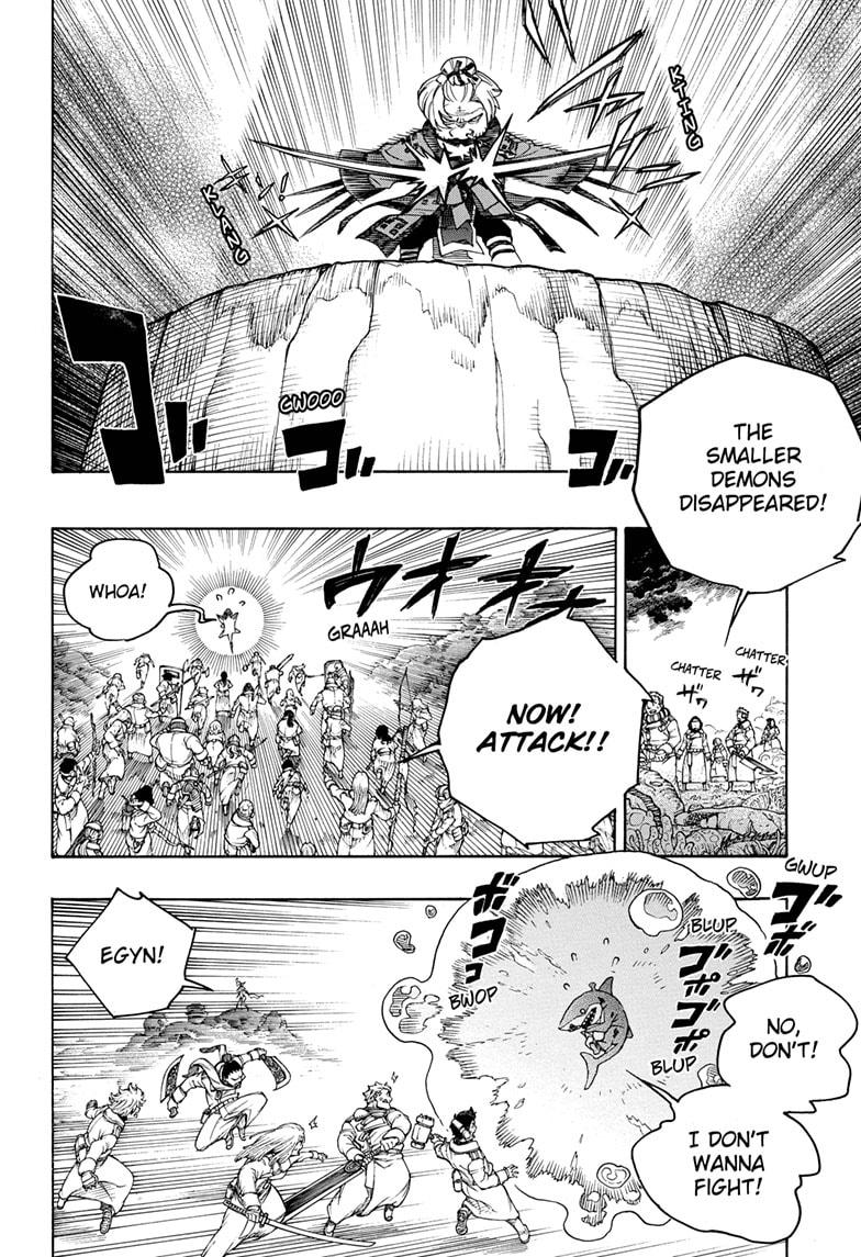 Ao no Exorcist Chapter 133.2 page 10 - Chapter 133.2