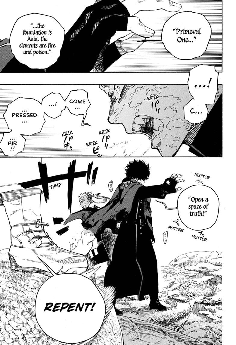 Ao no Exorcist Chapter 133.2 page 27 - Chapter 133.2