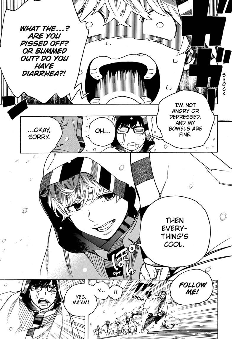 Ao no Exorcist Chapter 133.2 page 7 - Chapter 133.2
