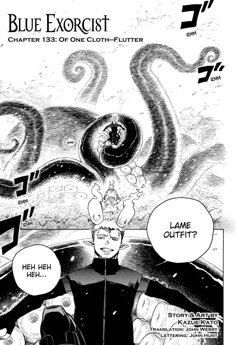 Ao no Exorcist Chapter 133 page 1 - Chapter 133
