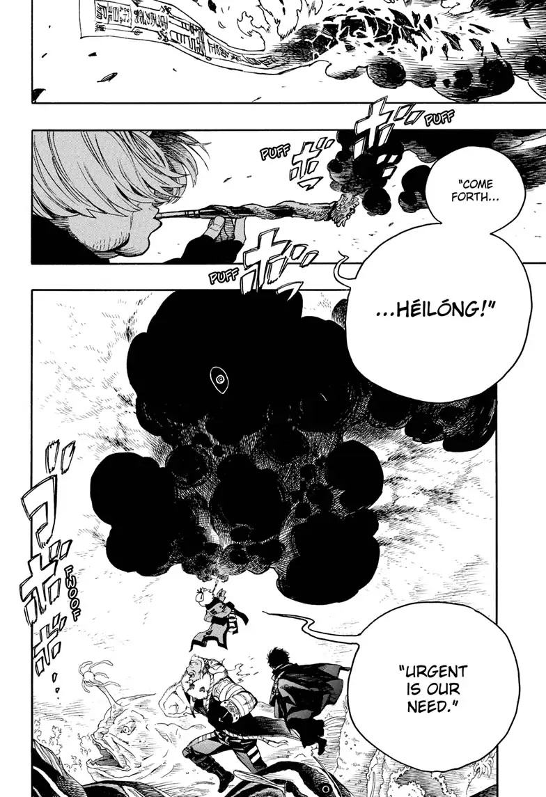 Ao no Exorcist Chapter 133 page 10 - Chapter 133
