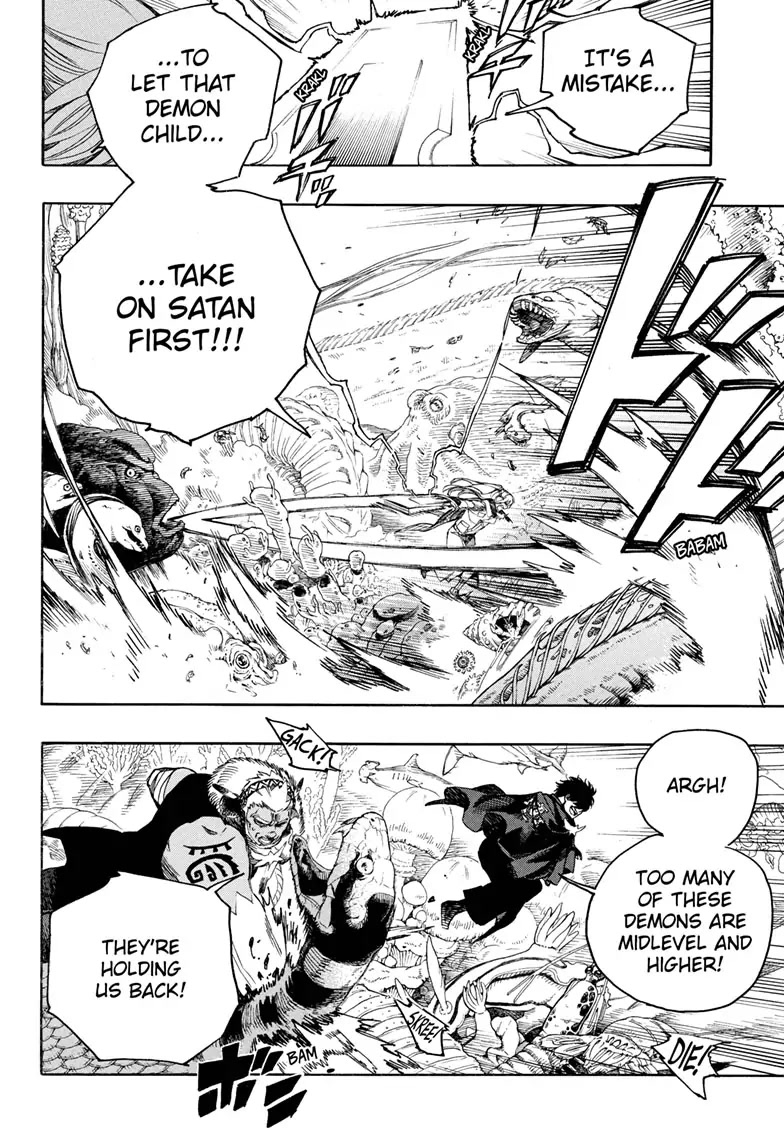 Ao no Exorcist Chapter 133 page 8 - Chapter 133