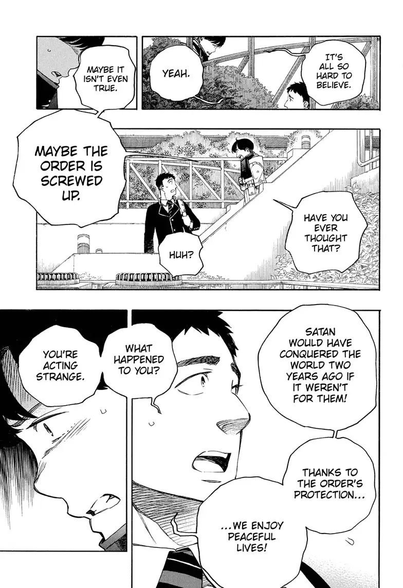 Ao no Exorcist Chapter 139 page 34 - Chapter 139