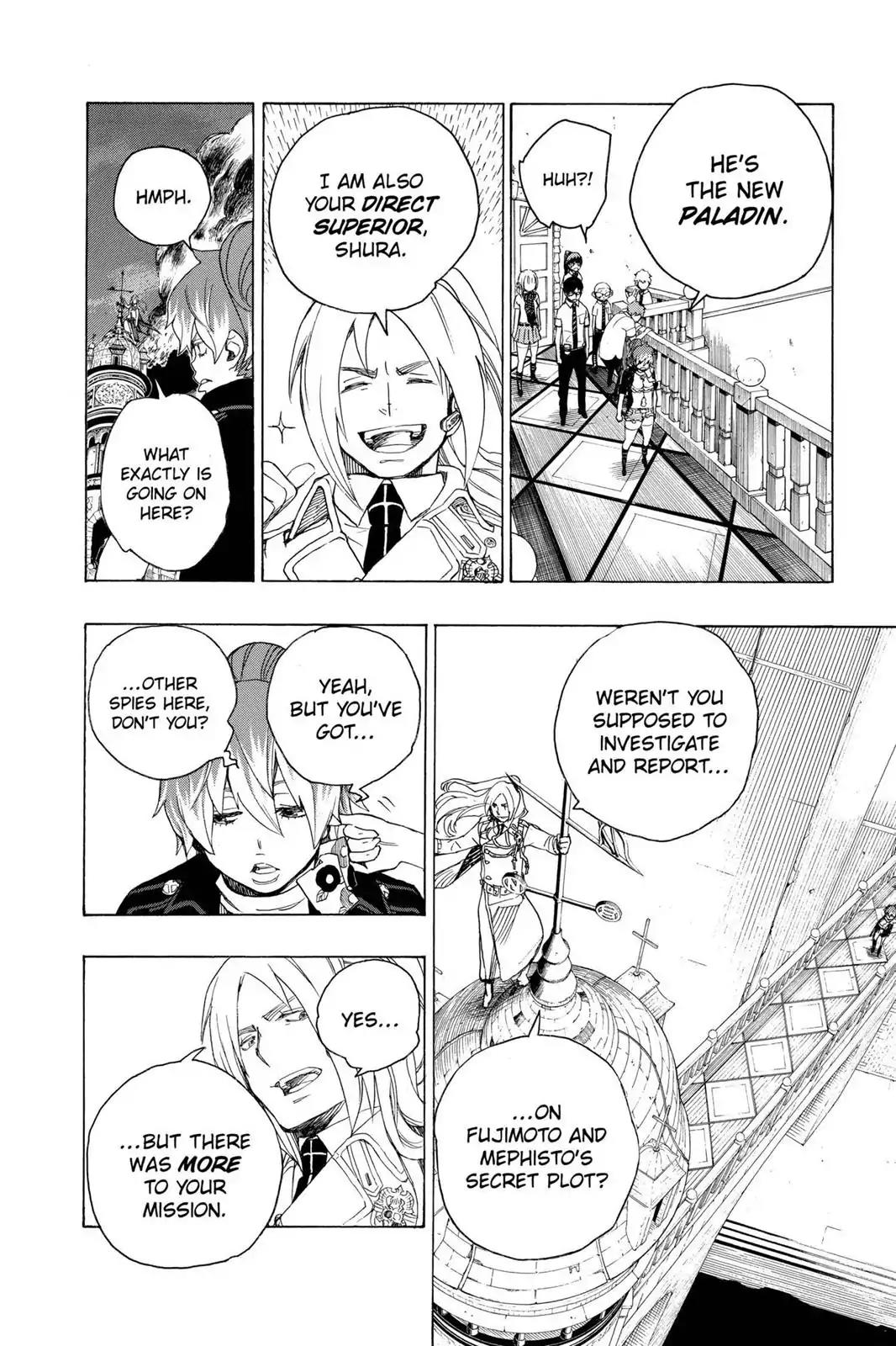 Ao no Exorcist Chapter 14 page 10 - Chapter 14: The Wager