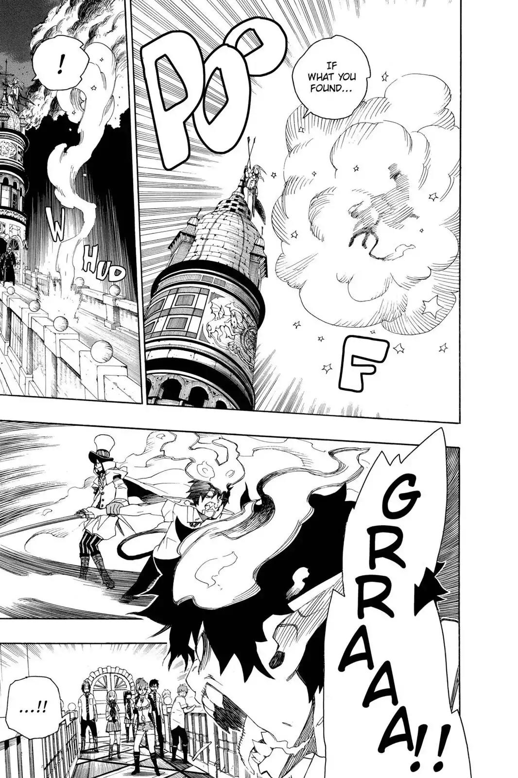 Ao no Exorcist Chapter 14 page 11 - Chapter 14: The Wager