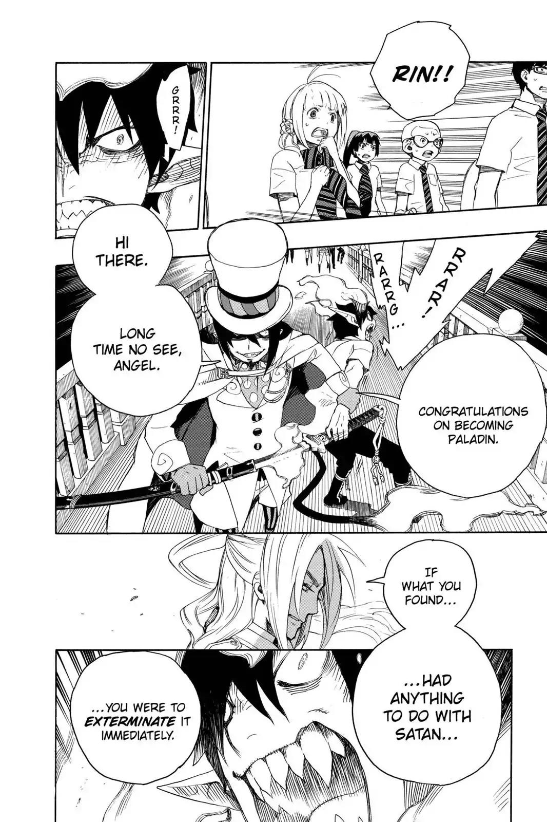 Ao no Exorcist Chapter 14 page 12 - Chapter 14: The Wager