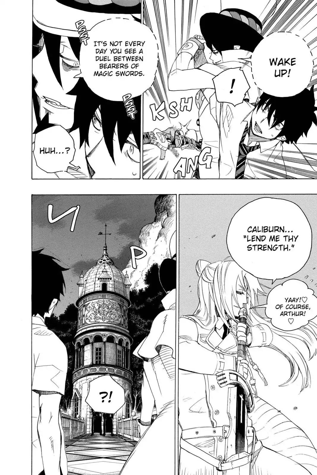 Ao no Exorcist Chapter 14 page 14 - Chapter 14: The Wager