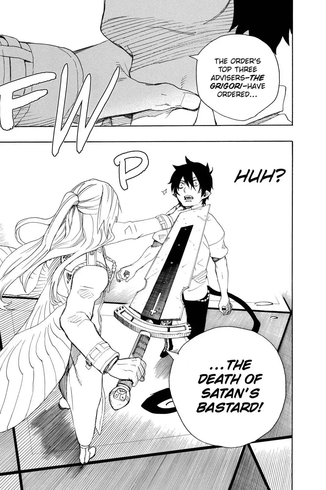 Ao no Exorcist Chapter 14 page 15 - Chapter 14: The Wager